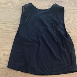 Black Sleeveless Women's Top